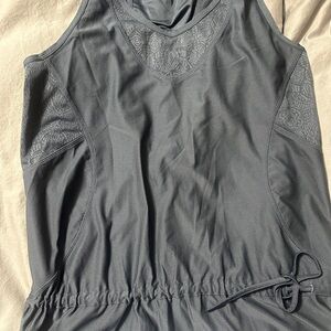 Athleta Gray Sleeveless Top